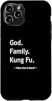 Vista 10 de Funda de Kung Fu para iPhone 13 Pro Max Cristiana Fe Jesús Cristianismo Dios Familia