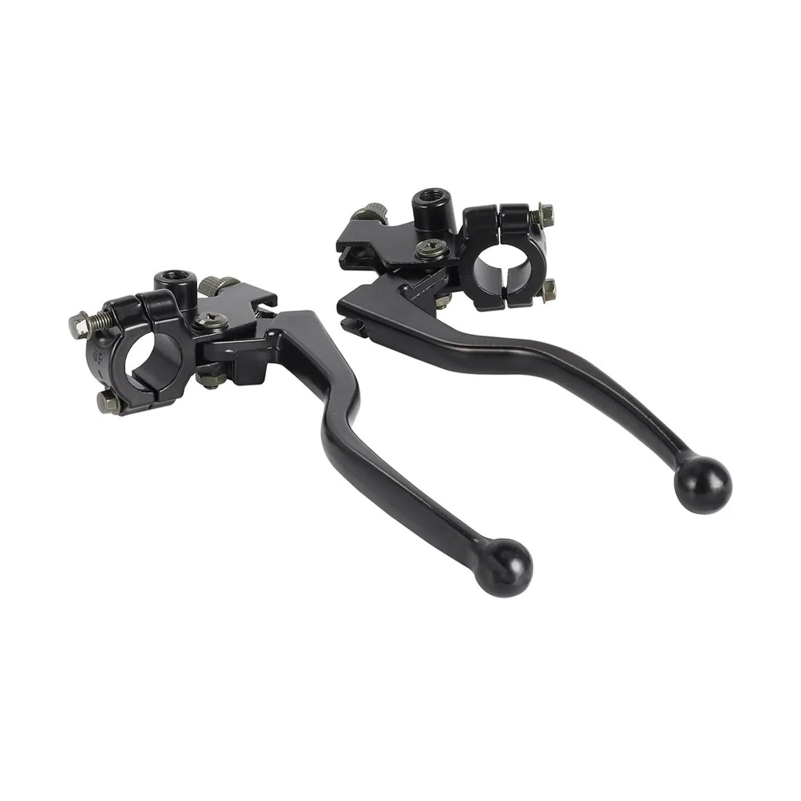 WFSOWXDM Motorcycle Levers Brake Clutch Handle Lever 2pcs Motorcycle 22mm Handlebar Brake Clutch Levers Aluminum Motorbike Front & Lever Cable for Hond&a CG125 Pit Bike