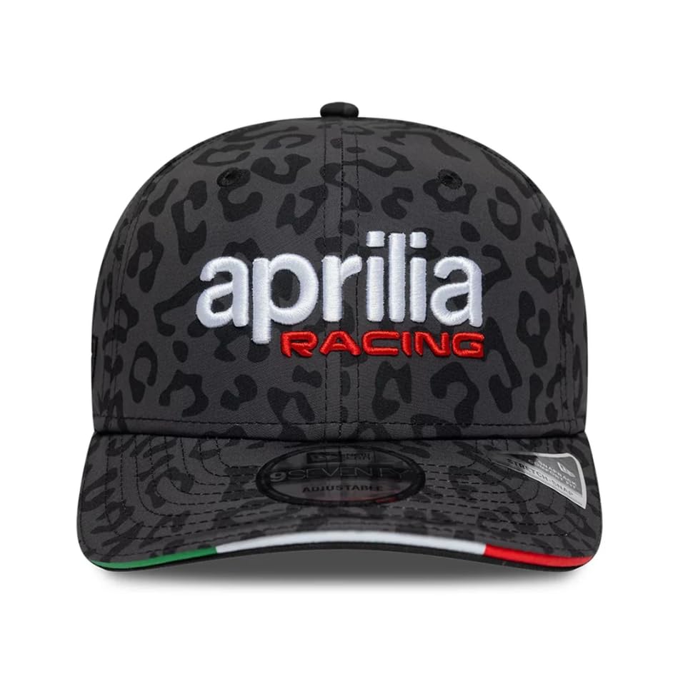 Aprilia Racing Superbikes Motorräder Offizielle Kollektion 2026 Mugello GP Special Edition Baseball Cap Mütze Verstellbar Schwarz