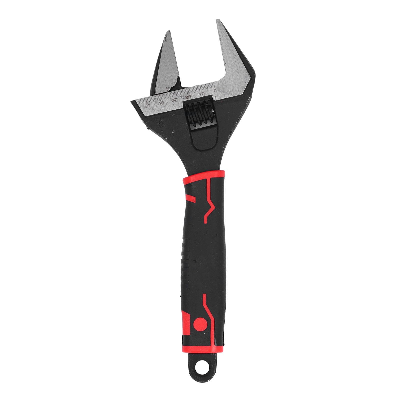 WZDDXUNSF Wide Jaw Adjustable Wrench CRV Steel Repair Spanner Home Garage Workshop