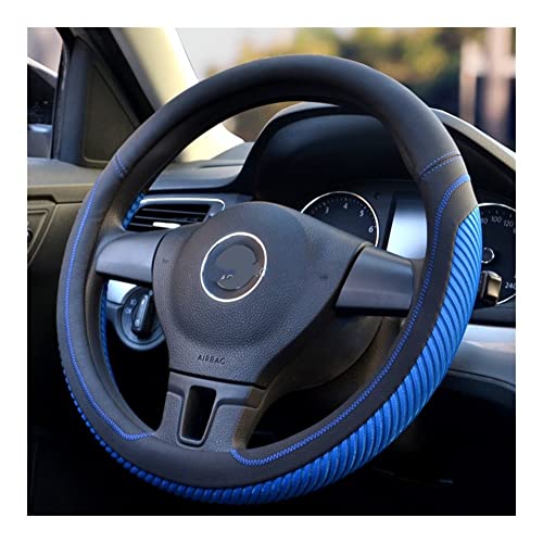 Couvre Volant Universel 36cm 37cm 38cm 39cm 40cm Ou Type D Forme Quatre Saisons Antidérapant Mouvement Mode Poignée De Voiture En Soie De Glace Couverture Volant Protège Volant Cover