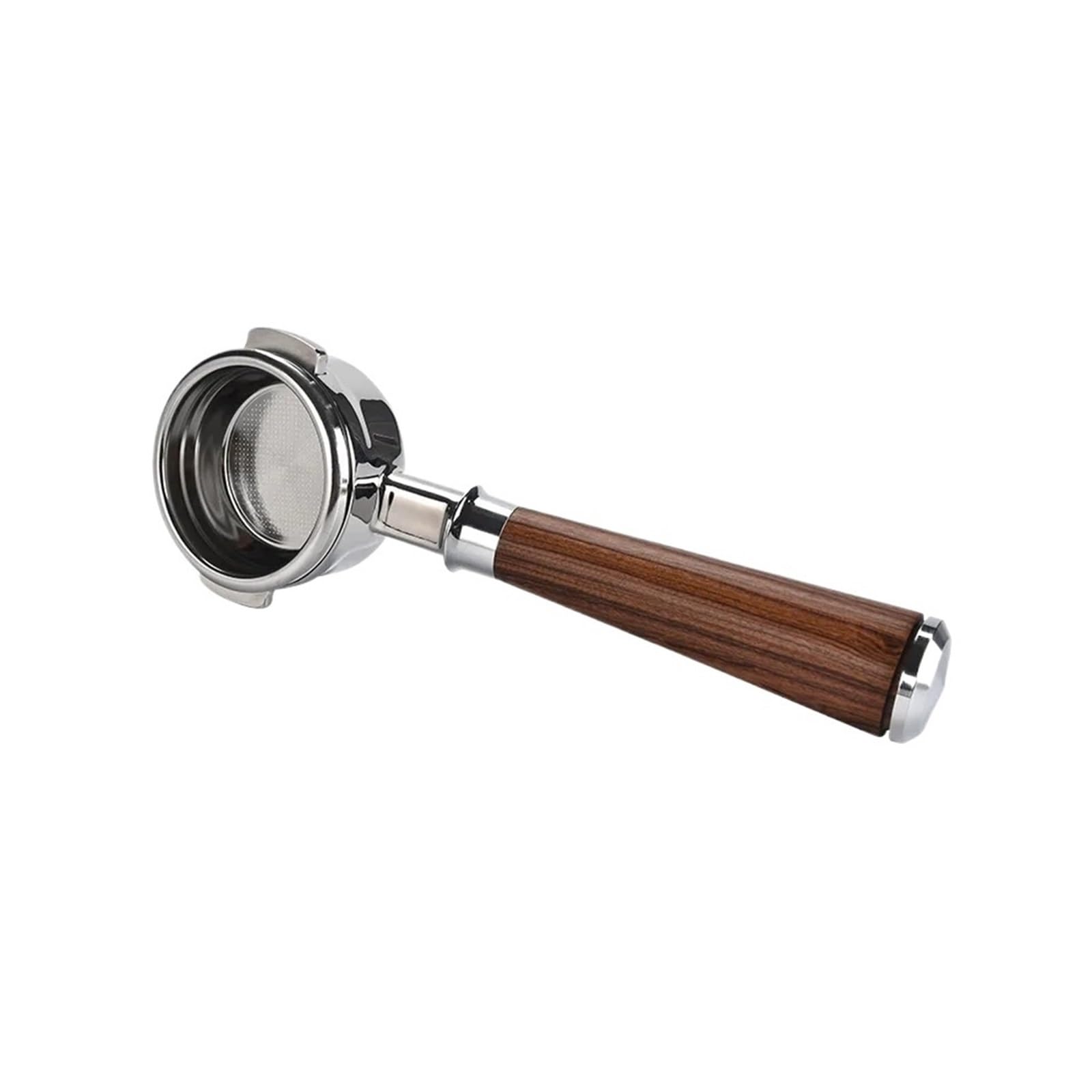 Mango De Portafiltro Sin Fondo For Cafetera De 58 Mm, 2 Orejas, Compatible Con Breville, BES900 BES920 BES980, Pieza De Repuesto De Espresso De Acero Inoxidable 304 | 58mm-Breville-E1