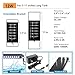 hygger 0.5-3 Gallon Small Aquarium LED Light for Fish Tank Full Spectrum Lighting with 24/7 Day-Night Cycle & Auto On/Off Timer, Adjustable Brightness, 7 Colors Options, Extendable Bracket Plant Light