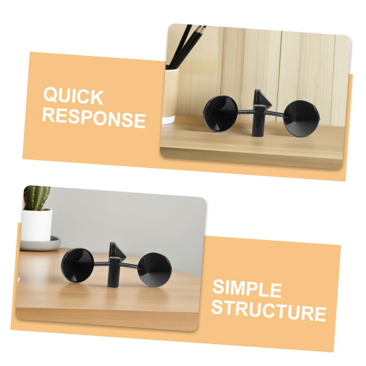 3pcs Handheld Anemometer Cup Anemometer for Wind Speed Air Flowing Replacement Cup Wind Measurement Tool