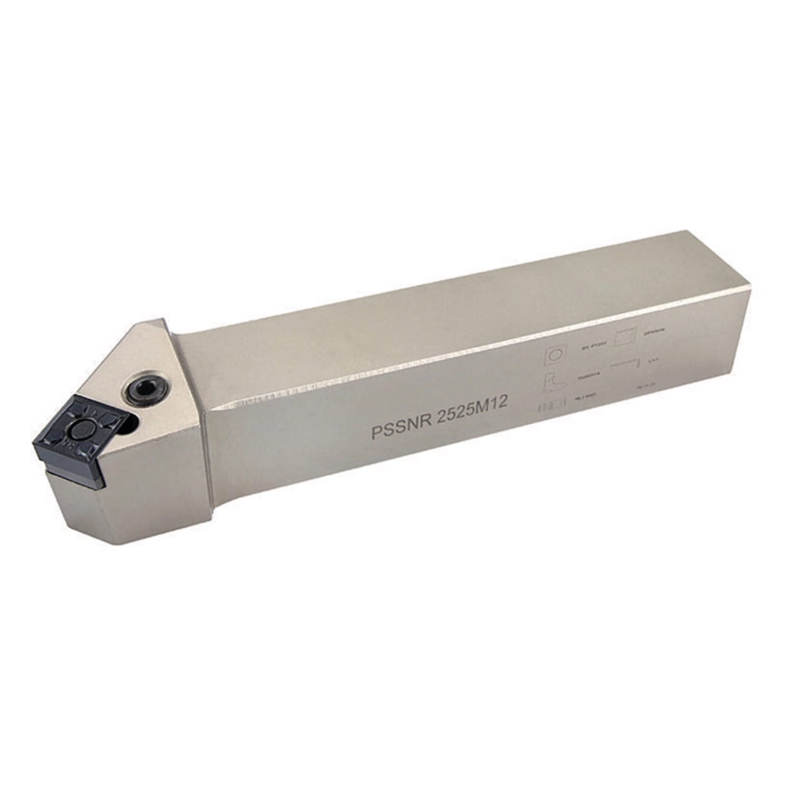 Porte-Outil Tour de Tour PSSNR2020K12 PSSNR 2525M12 PSSNL Support d'outil de Tournage Externe for Inserts de carbure SNMG 120404 120408 (Hole Diameter : PSSNL2020K12 Left)