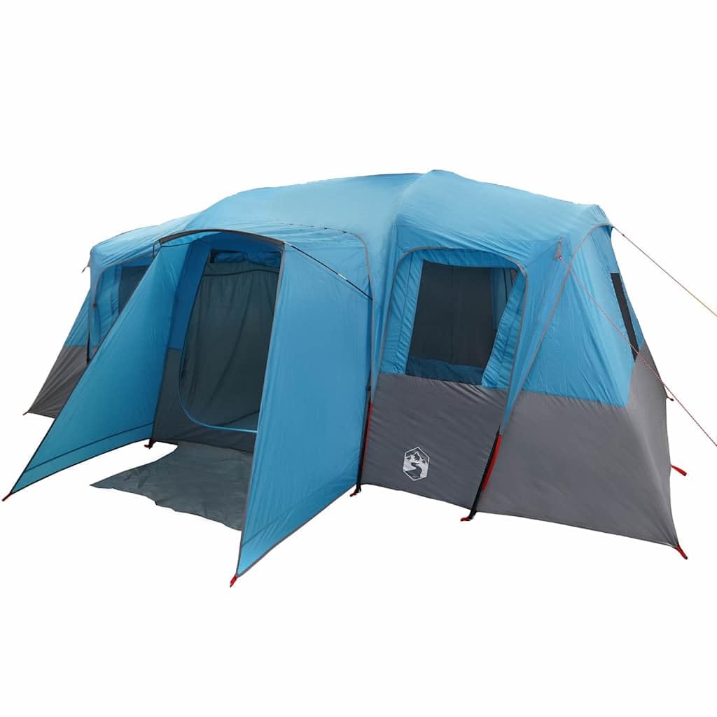 Générique Tente familiale Tunnel 16 Personnes Bleu imperméable,Équipements Sportifs,Loisirs de Plein air,Camping et randonnée,Tentes,Bleu,19.9 KG,94708