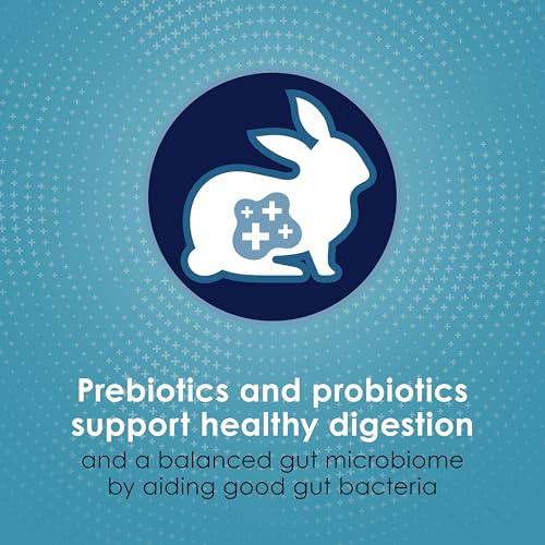 Image of Kaytee Forti-Diet Pro Health Nourish+Protect Adult Rabbit Food, Comprehensive Nutrition Backed by Science, Digestive Health, Immune Support, 5 pounds