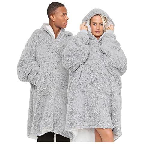 GC GAVENO CAVAILIA Oversized Teddy Hoodie Blanket Cover
