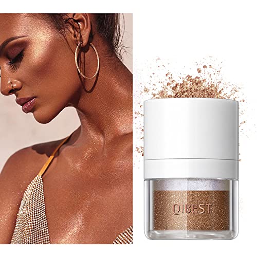Polvo Resaltador, Shimmer Powder, Polvo de alto Brillo, para el Cuerpo para Iluminar todo el Cuerpo...