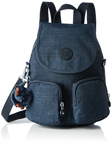 Kipling Firefly Up, Mochilas para Mujer, Azul (Dazz True Blue), 22x31x14 cm