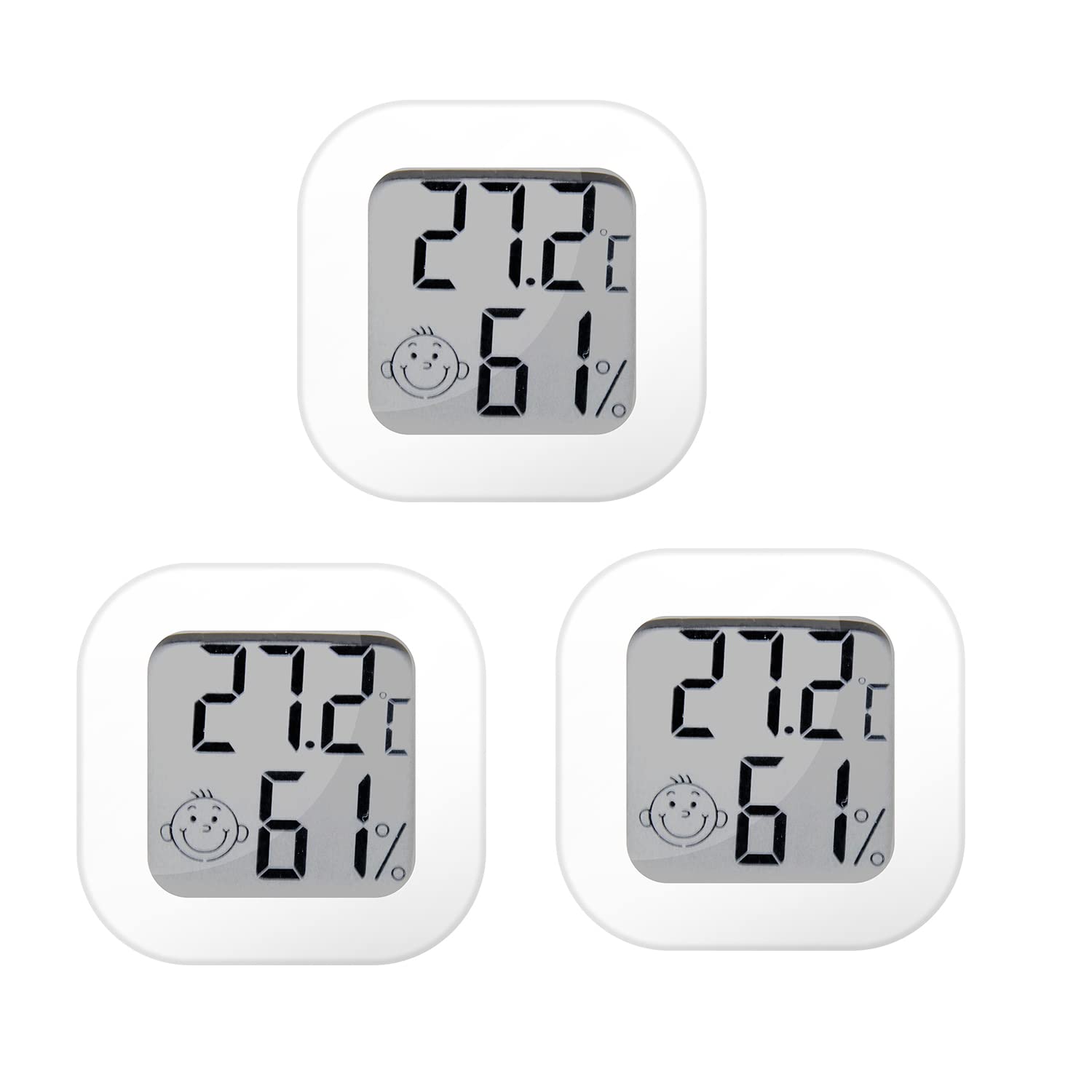 Buy Digital Hygrometer, Mini Indoor Thermometer Room ThermoHygrometer