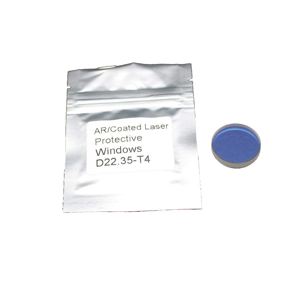 Fiber Laser Protective Windows 0-2000W 22.354mm P0589-360-00001 For Precitec Han's Prima IPG Fiber Laser Cutting Machine (22.35x4mm-10pcs)