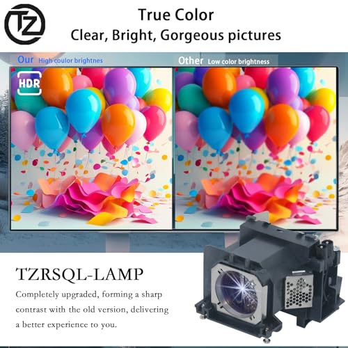 Image of ET-LAV400 Replacement Projector Lamp Bulb for Panasonic PT-VX600 VW540 VW545N PT-VZ580U PT-VZ585N PT-VZ580 PT-VZ575N PT-VZ570 PT-VZ585NU PT-VX610 PT-VX610U PT-VX600U PT-VX605N PT-VW530 PT-VW540