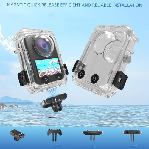 Boîtier étanche DJI Osmo 360 invisible à fixation rapide