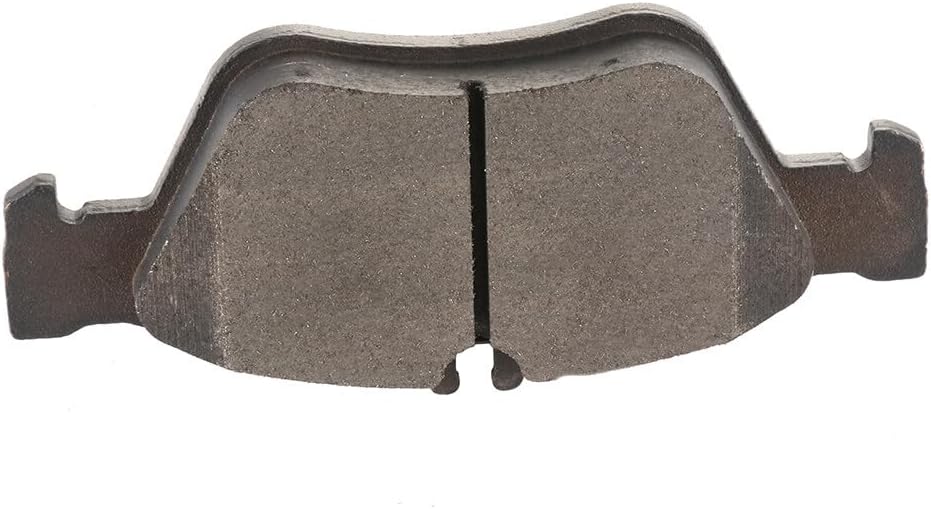 LSAILON [D710] Front Semi-Metallic Disc Brake Pads Set For Mercedes-Benz C230 1999-2000,For Mercedes-Benz C280 1996-2000,For Mercedes-Benz E300 1996-1997,For Mercedes-Benz SLK230 1998-2004 [4PCS]
