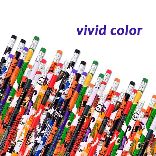 Lápices Halloween Grafito 60 Piezas Colores Surtidos miniatura 5