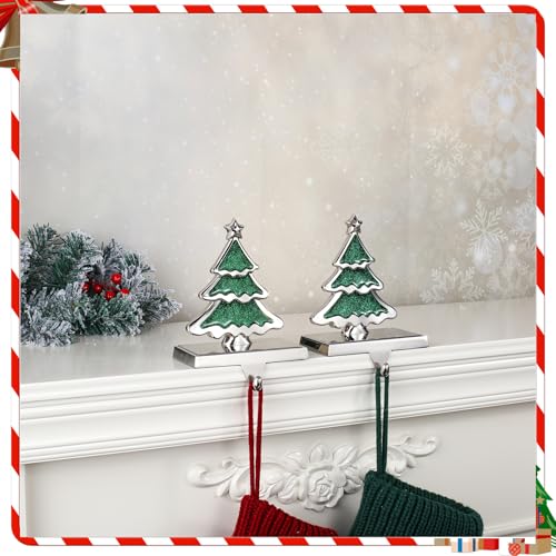 Set-of-2-Christmas-Tree-Stocking-Holders-for-Mantel-Christmas-Stocking-Hangers-for-Fireplace-Christmas-DecorationsChristmas-Tree-Hook-for-Stocking-Metal-Silver-Christmas-Holder-Set-Xmas-Tree Set of 2 Christmas Tree Stocking Holders for Mantel Christmas Stocking Hangers for Fireplace Christmas DecorationsChristmas Tree Hook for Stocking Metal Silver Christmas Holder Set Xmas Tree