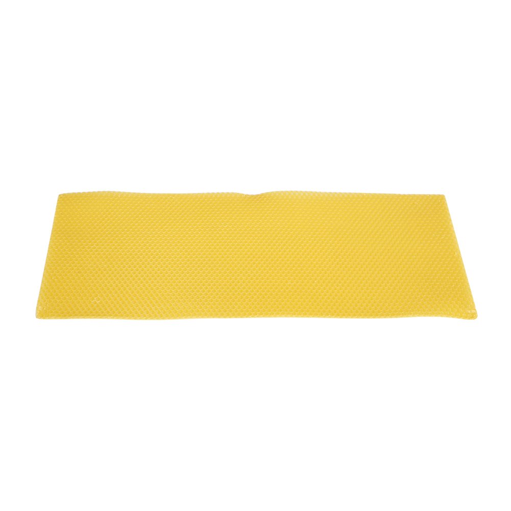 30 Pièces Nid D'abeille Fond de Teint Feuilles de Nid D'abeille de Cire D'abeille Outils D'apiculteur, Cire D'abeille Pure et Filtrée avec Texture en Nid D'abeille pour les