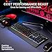 immagine 2LYCANDER Gaming Keyboard Italy, Wired Keyboard - 19 anti-ghosting keys, 1.8m cable, rainbow backlight - LKB8154IT