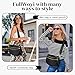 Spacious Nylon Checkered Crossbody Bum Bag for Women, Fashion Checkerboard Fanny Pack Purse with Anti-theft Pocket, Adjustable Wider Strap Wasit Bag