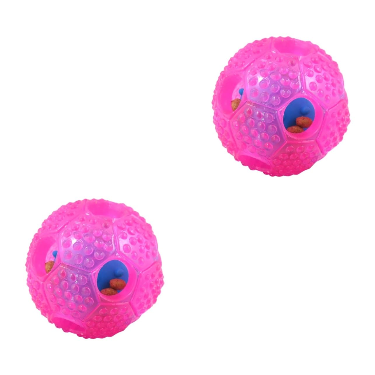 POPETPOP 2st Spielzeug Für Haustiere Leckerliball Für Hunde Leckerli-Spielzeug Für Hunde -Ball Für Abgebendes Spielzeug Ball Behandeln Spender Fußball