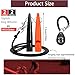 AHEJIOO 2 Pack Hundepfeife Gegen Bellen Mit Klicker & 1 Lanyard, Hundepfeife Rütter Rückruf, Verstellbare Hundepfeife Gegen Bellen, Laut Und Weitreichend, Für Die Hundeausbildung(Orange/Schwarz)