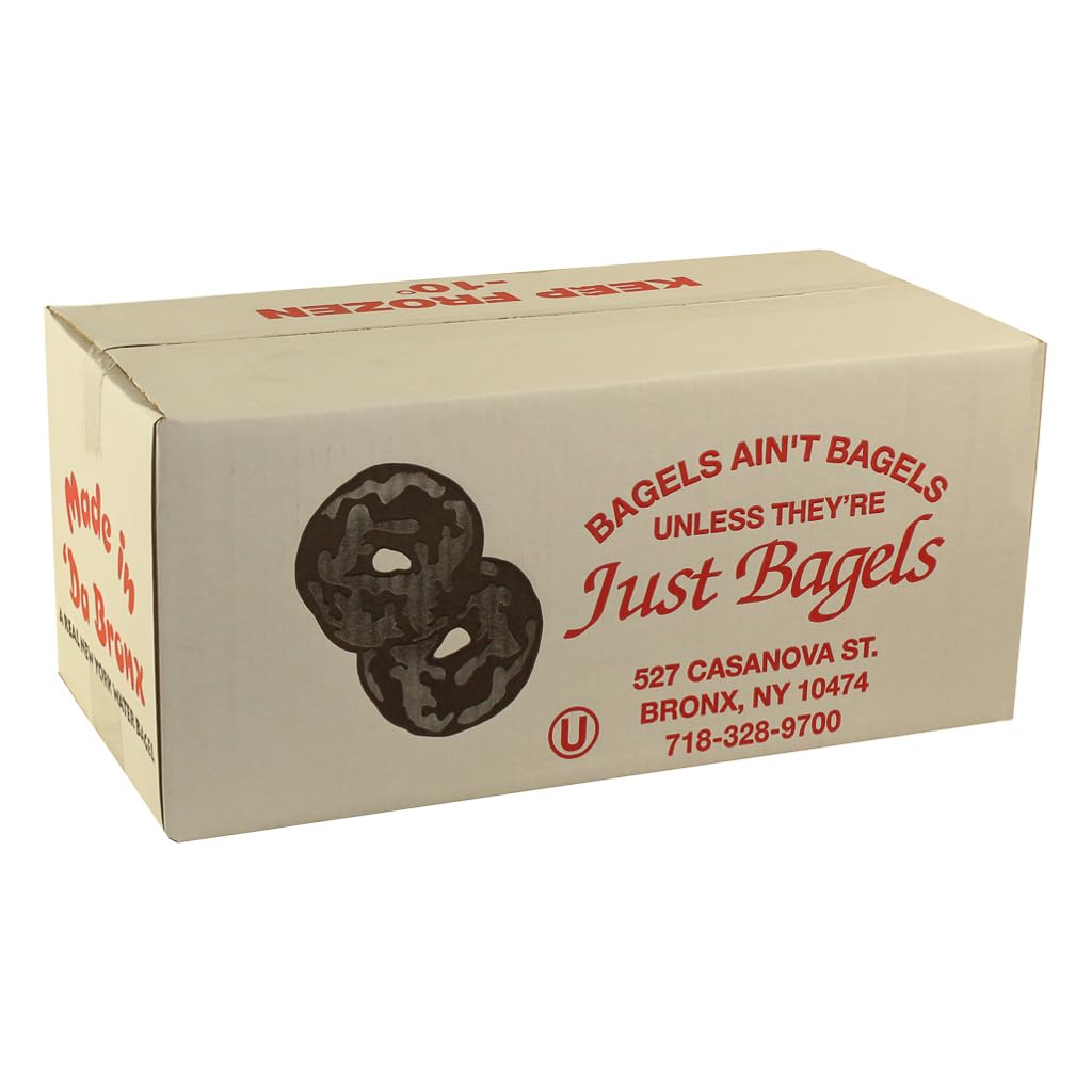 Just Bagels Onion Bagel, 4 Ounce -- 48 per case.