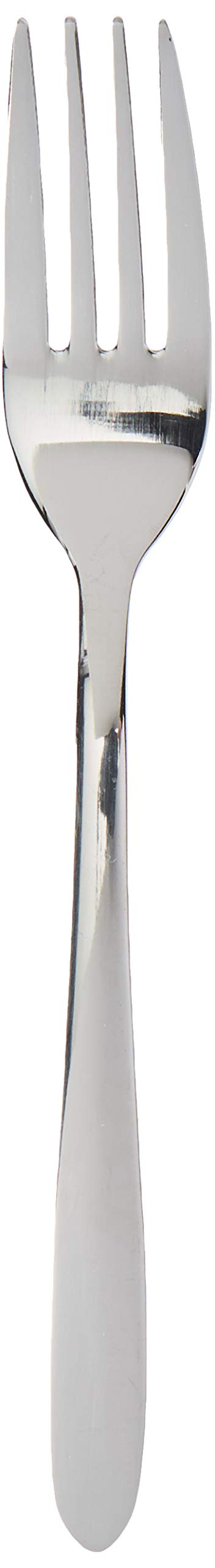 Winco 12-Piece Flute Dinner Fork Set, 18-0 Stainless Steel