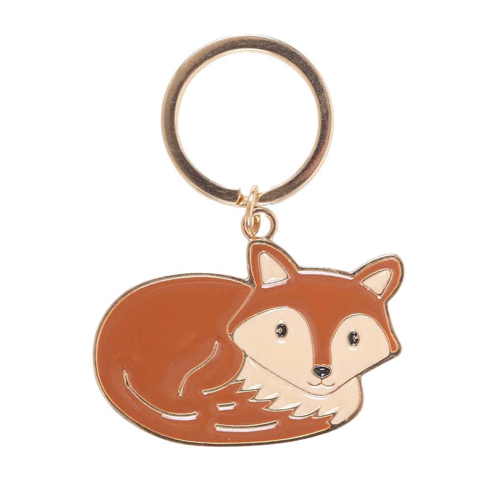 Something Different Men's Orange/Gold/White Freddie Fox Keyring (One Size) ()