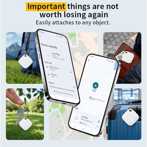 ITagPro GPS Tracker for Keys, Wallet, Pets - Real Time Tracking, Personal GPS Trackers, Waterproof (Black*2,iOS System) — view 6