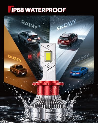 Image of Torchbeam D4S HID Bulbs, 60000LM Brightness 6000K Cool White, Pack of 2