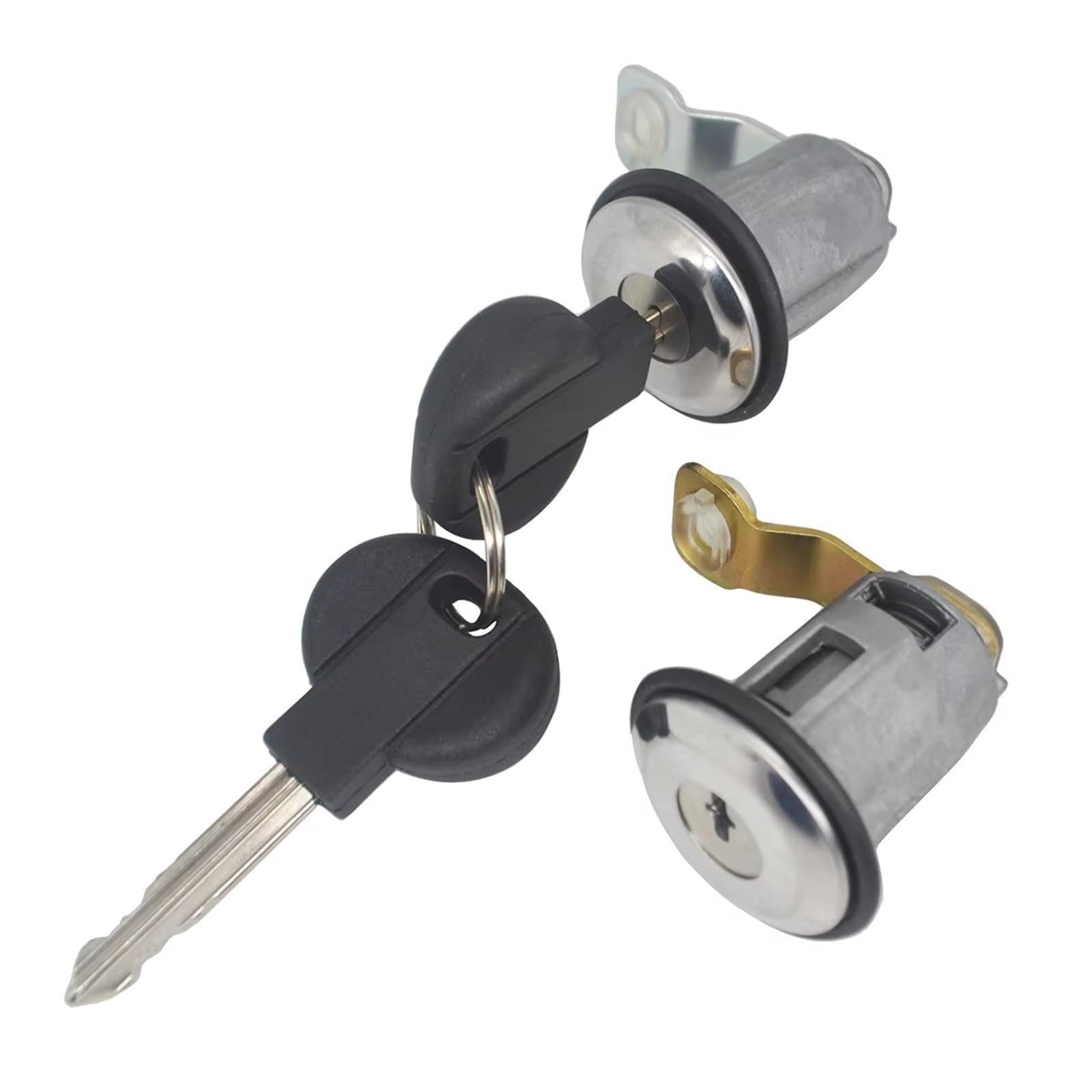 Car Ignition Lock Compatible with C&itroen for Berlingo for Xsara for Picasso 1 Pair Door Lock Cylinder with 2 Keys Accessories OEM 9170.G3 9170.CW 252522