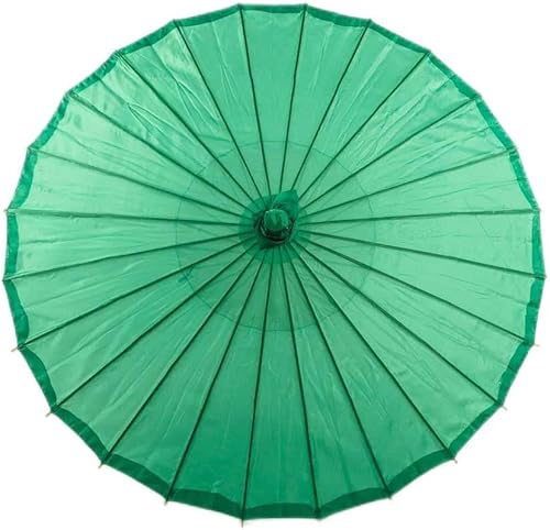 PaperLanternStore Paraguas de nailon para sombrilla, nailon premium con mango elegante