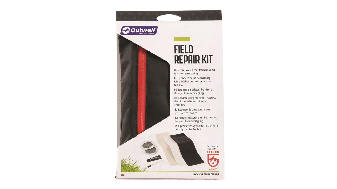 Outwell Field Repair Reparaturset Nylon, grau, Einheitsgröße