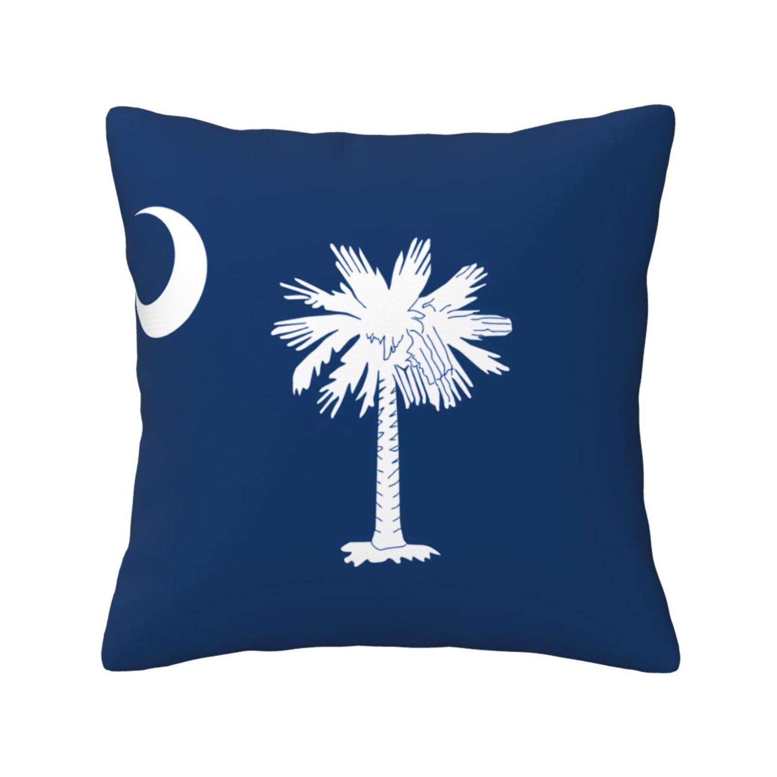 SXZVVBN South Carolina FlagDecorative Square Sofa Cushion Covers