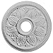 Ekena Millwork CM18ED1 18 1/8-Inch OD x 3 1/2-Inch ID x 2 3/4-Inch Edinburgh Ceiling Medallion by Ekena Millwork