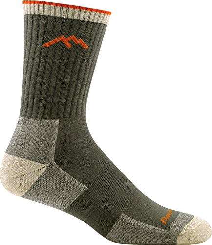 Darn Tough Men's Coolmax Micro Crew Cushion (1931) / Boot Socks Full Cushion Merino Wool (1932) - 6 Pack