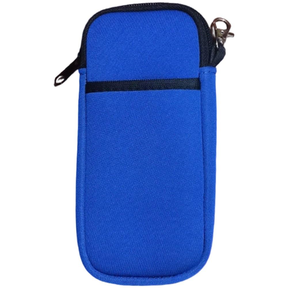 hzzsbu Soft Sunglasses Case Neoprene Zipper Eyeglass Case with Clip Portable Eyeglasses Pouch Anti-Scratch Glasses Case