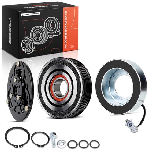 A-Premium Air Conditioner AC Compressor Clutch Kit Compatible with Subaru Forester 2014-2018, Impreza 2012-2016, Crosstrek 2016, XV Crosstrek 2013-2023, WRX 2015-2020, 2.0L 2.5L
