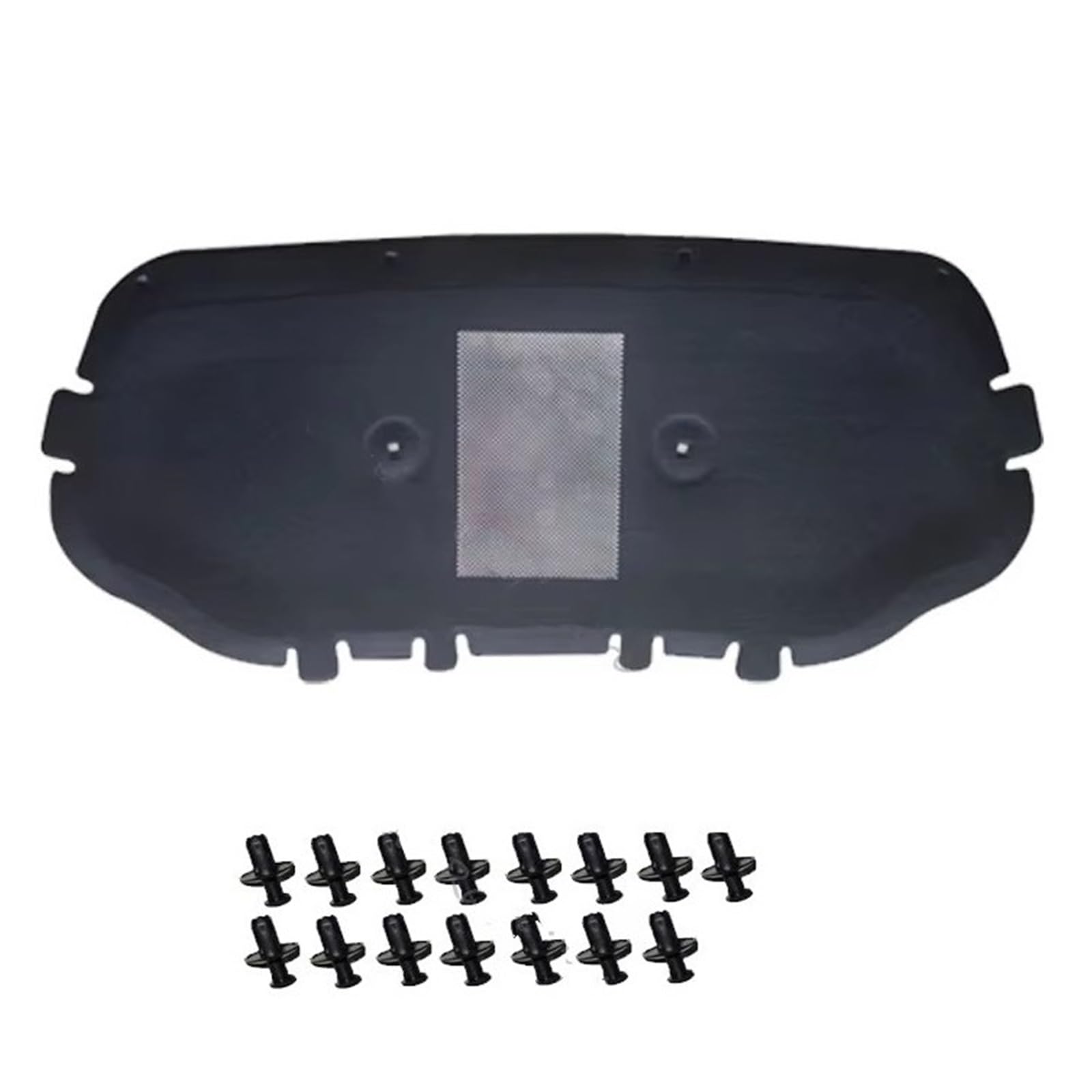 Adcvheg One Color Bonnet Compatible With Vw For Jetta Vs5 2019 2020 2021 2022 2023 2024 2025 2026 Car Hood Thermal Lining Engine Soundproof Cotton Insulat Mat