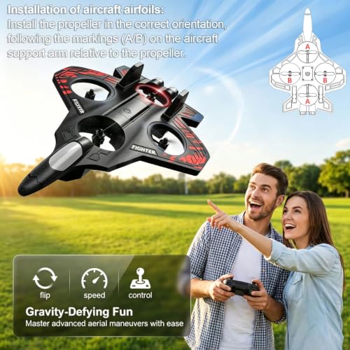 Image of RC Plane, Foam Remote Control Airplane for Hobbyists Pilots Beginners