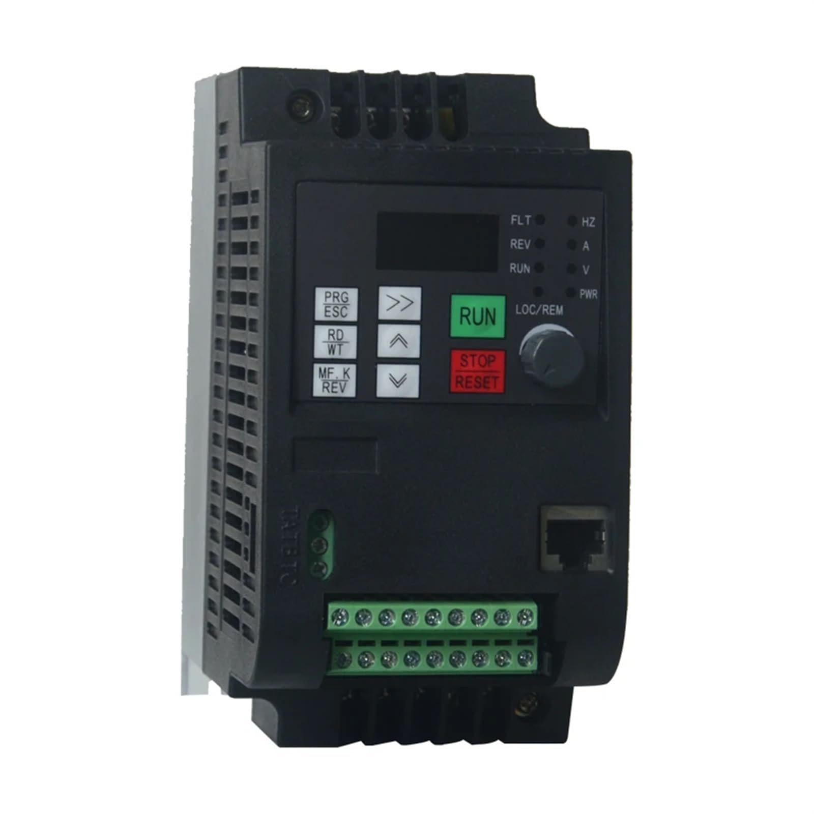 Convertisseur de fréquence évite le blocage moteur WK310 passage monophasé 220V au triphasé 380V