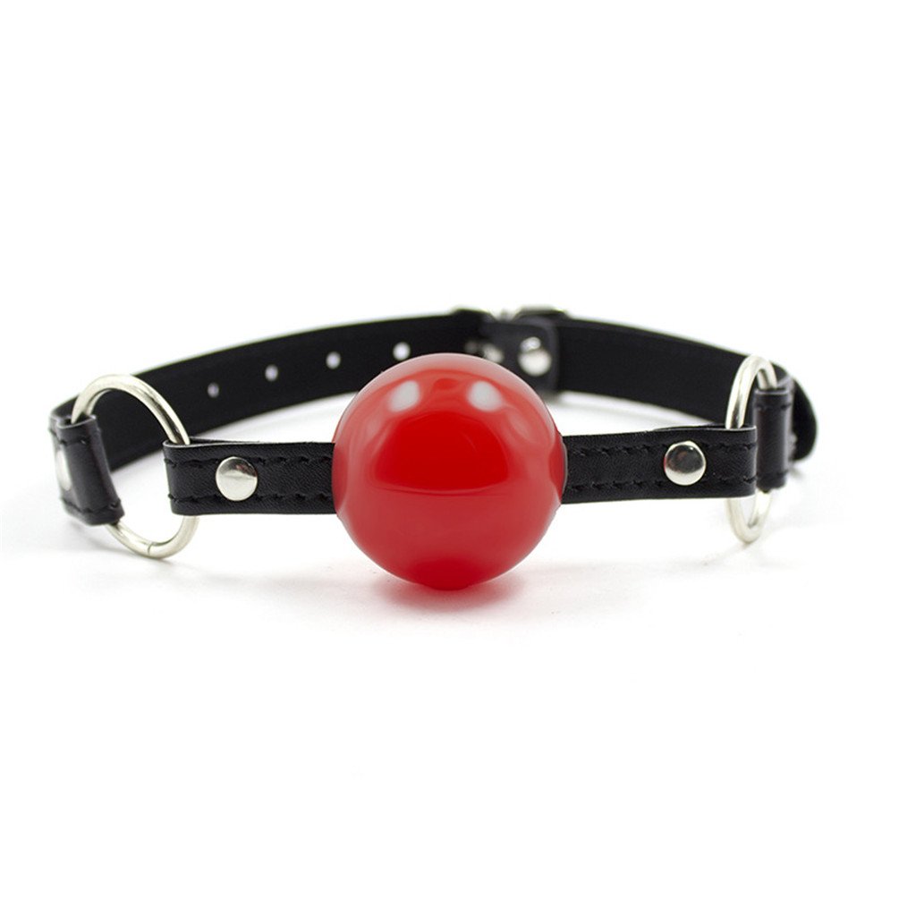 Hanyi Silikon Knebel Einstellbar Fetisch Ball Mund SM Ballknebel Mundknebel  Sexspielzeug (Rot) : Amazon.de: Drogerie & Krperpflege