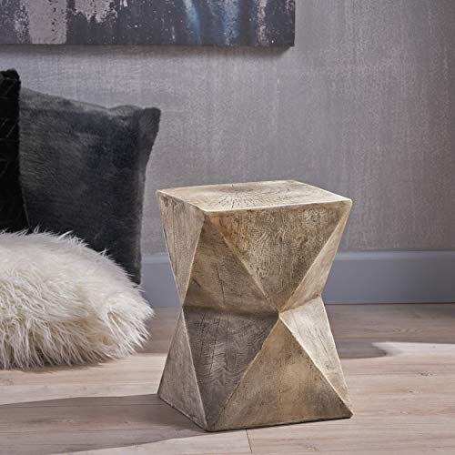 Christopher Knight Home 305830 Manuel Weight Concrete Accent Table thumb #4