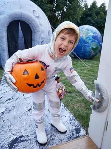 Disfraz infantil de astronauta para niños y niñas miniatura 5