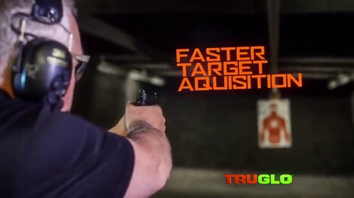 Amazon.com: TruGlo TFO 1911 Pistol Sight, Novak LoMount Cut