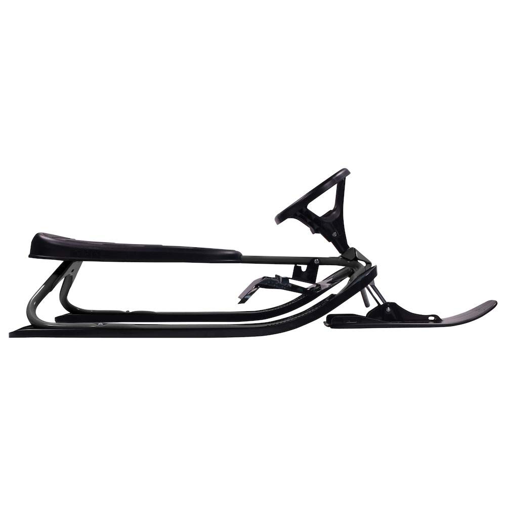 STIGA Snowracer Iconic Trineo Clásico Niños 5+ Años Volante Freno Cuerda Remolque
