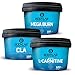 Bodylab24 Megadeal Burn Plus, Mega Burn, Acetyl L-Carnitine und CLA für Kraftsport und Fitness, eine ideale Kombination zu einer Diät oder in der Definitionsphase
