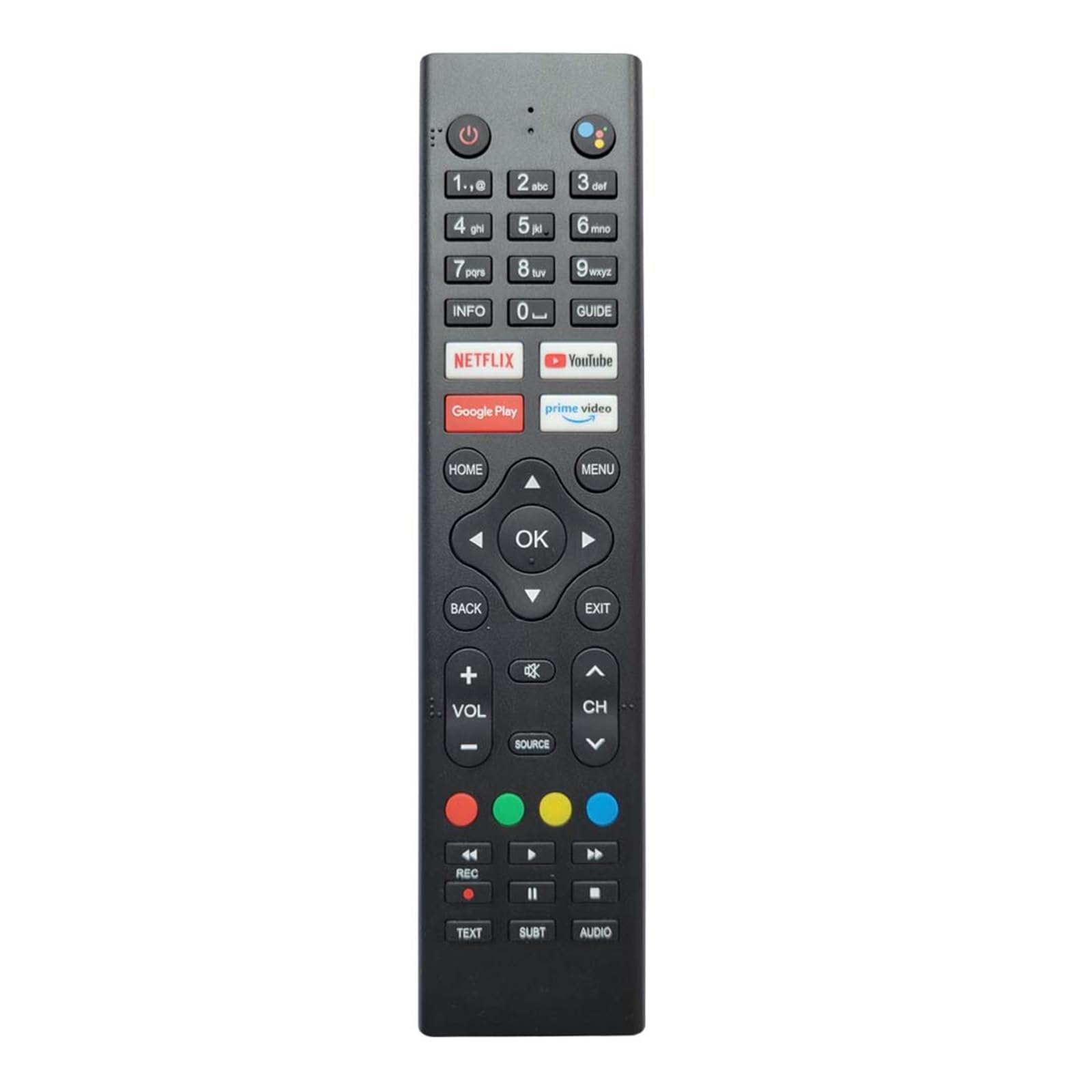 Telecomando per Smart TV LCD HDTV Android NEUFUNK NK43G6SGFHD NK50G6SGUHD Nikkei NI32HG7NA9 NI40FG7NA9