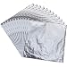 Imitation Leaf for Gilding Crafting, Arts Project, Furniture Decoration, 5.5 by 5.5 Inches (Silver, 300 Sheets)